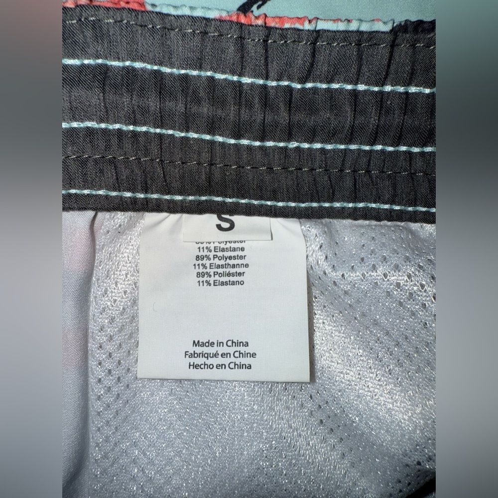 O'Neill Mens Birds Volley Tropical Boardshorts Swim Trunks- Size Small - Picture 10 of 12